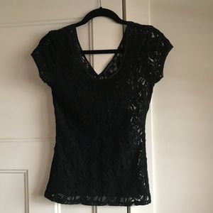 Banana republic lace top
